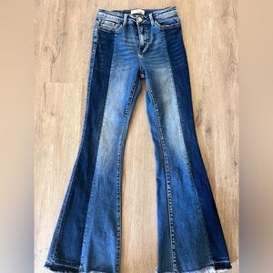 Vervet flare jeans